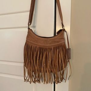 Diba True Fringe Crossbody Purse